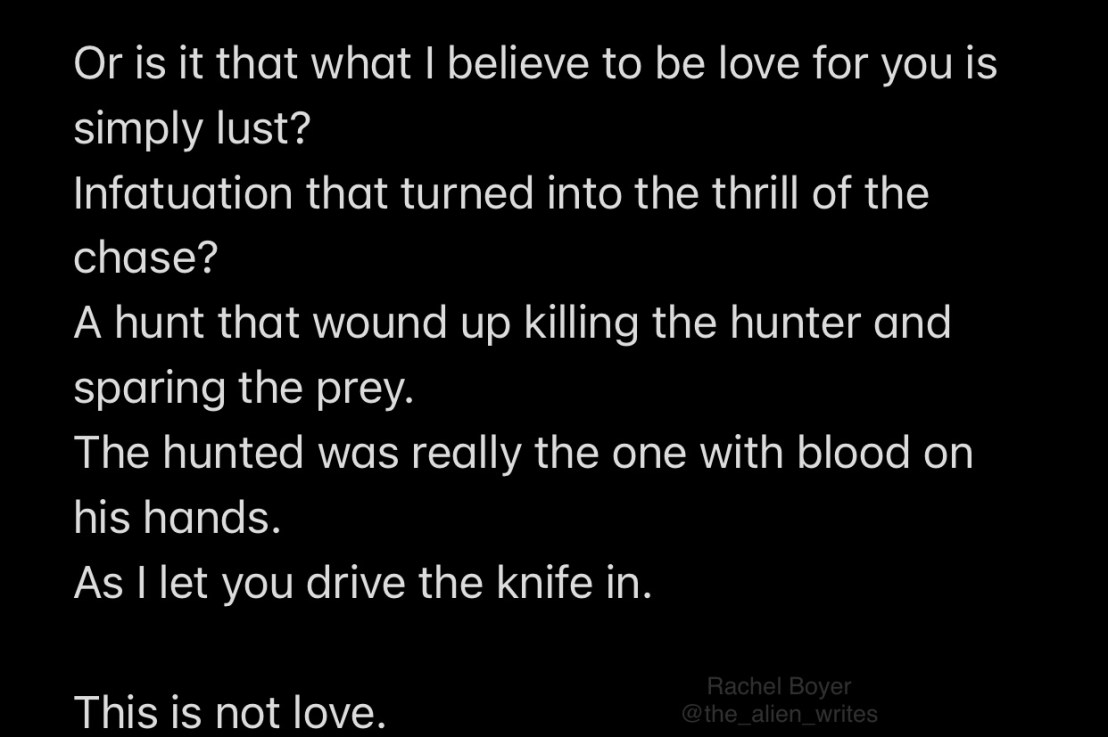 They Were Not&nbsp;Love